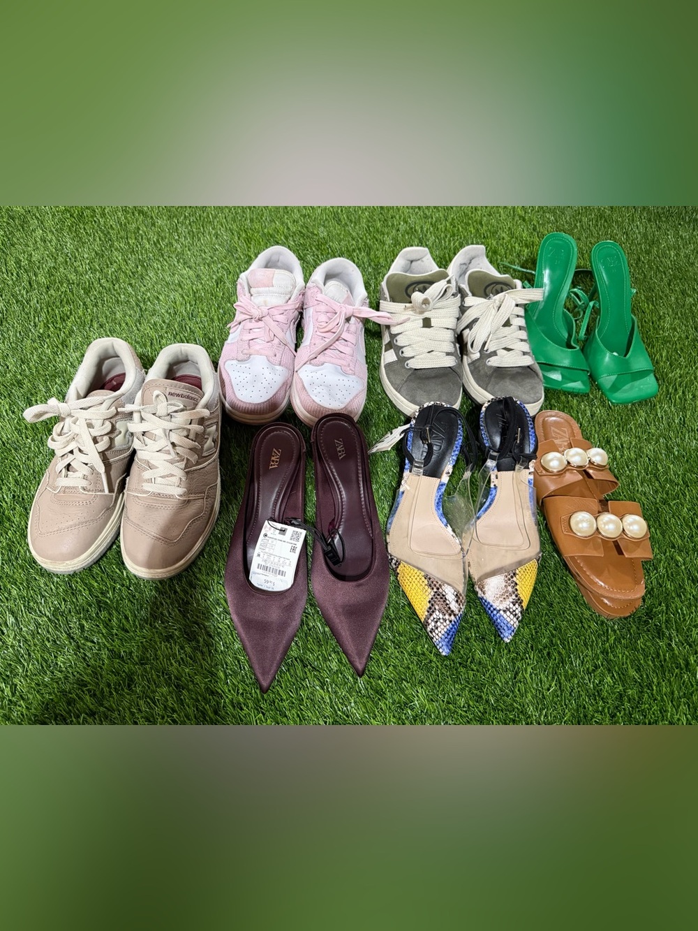 ASSORTED LOT OF SHOES - SIZE 36